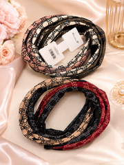 Designer-Inspired Knotted Headbands – Stylish Hair Accessories (Dozen Pack)