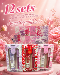 12-Piece Yara Inspired Perfume Gift Set Wholesale | Perfume Hand Cream, Body Lotion & Lip Gloss Set | Bulk Beauty Gift Sets for Resale