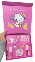 Cute Cartoon Beauty Gift Set – Perfume, Lip Gloss & Makeup Bundle | Kawaii Cosmetic Kit