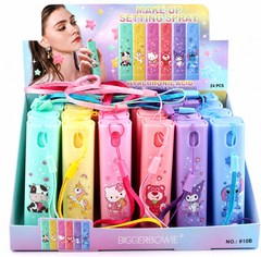 Cute Character Makeup Setting Spray – Hydrating Face Mist with Hyaluronic Acid | Travel Size Beauty Spray