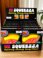NeeDoh Squeezza Pizza Squishy Toy | Soft Dough Stress Relief Fidget | Sensory Squeeze Toy | Cheese Pizza Squish